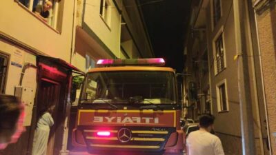 Bursa’da sahur vakti yangın paniği
