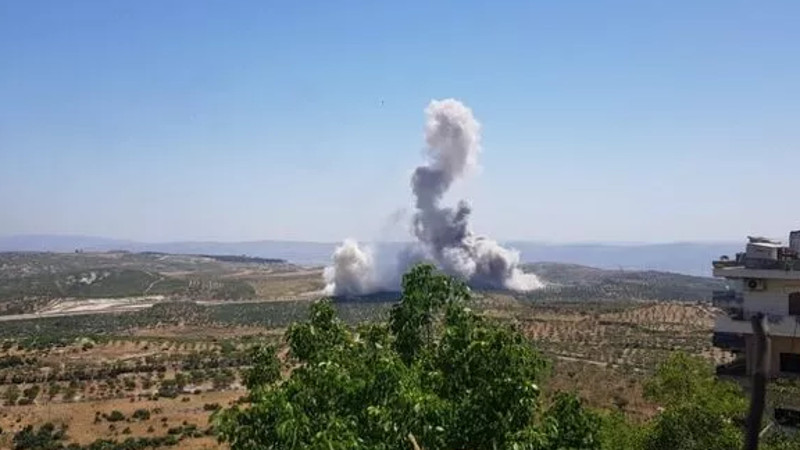 İdlib’de TSK konvoyunun geçişi sırasında patlama