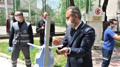 600 yıllık Namazgah’da sosyal mesafeli Cuma namazı