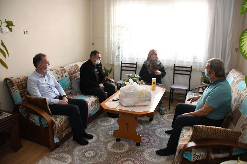 Başkan Taban’dan gönül ziyaretleri