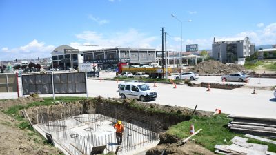 Üstgeçit haziranda hizmete giriyor