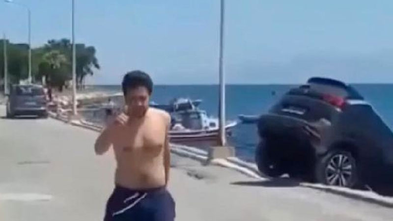 Şaşırtan olay! Kiralayıp denize attı