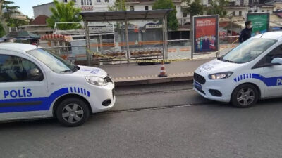 Tramvay durağında erkek cesedi bulundu