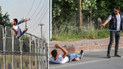 Karantinadan kaçarken yakalandılar