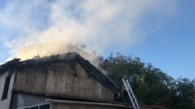 Bursa’da yangın! Küle döndü