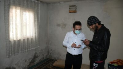 Alper Taban mazlumlara yardım eli uzatıyor