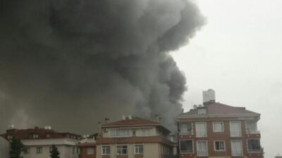 İstanbul’da korkutan yangın…