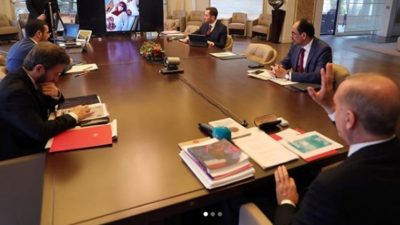 Cumhurbaşkanı Erdoğan tedavi gören hastalar ile görüştü