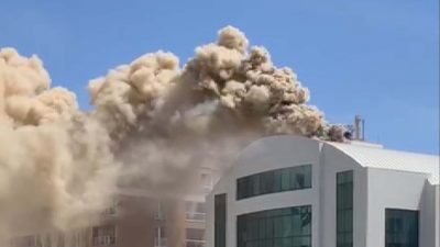 Öğrenci yurdunda korkutan yangın