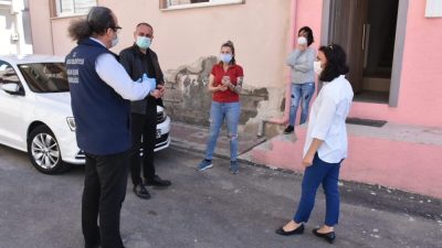 Gemlik Belediyesi’nden dezenfeksiyon desteği