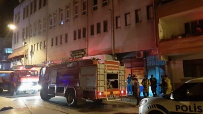 Bursa’da hamamda yangın paniği