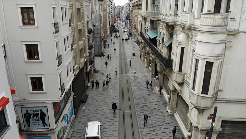 3 metre kuralı sonrası İstiklal Caddesi