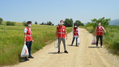 Kızılay can dostlarımızın da yanında