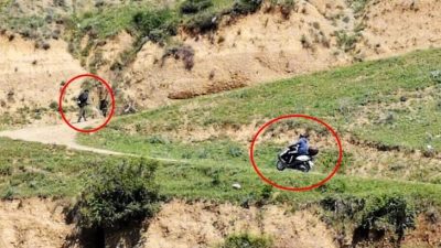 Karantinadan firar edenler böyle görüntülendi!