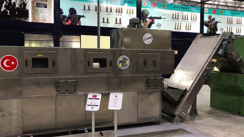 MKEK, fişek üretim kapasitesini üç katına çıkaran yeni fişek ürettim