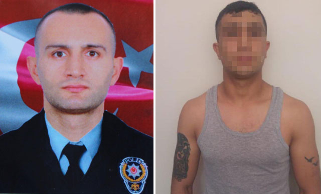 Şehit Atakan Arslan’ın faili, ağzında jiletle polislere saldırmış