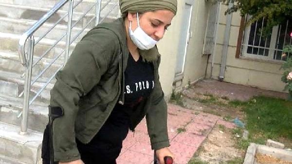 Sınava girmek için gelen engelli kadın kapıdan geri döndü