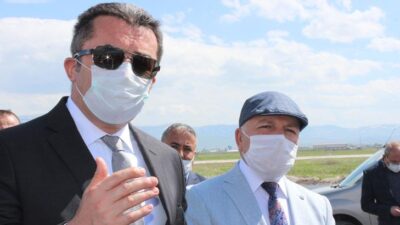 Havalimanı pisti bitmeyince Vali çıldırdı! Utançtan sokağa çıkamayız