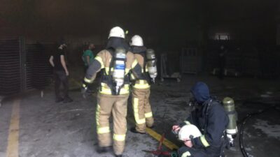 Bursa’da fabrikada yangın