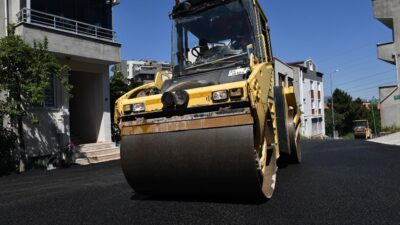 6 ayda 20 bin ton asfalt