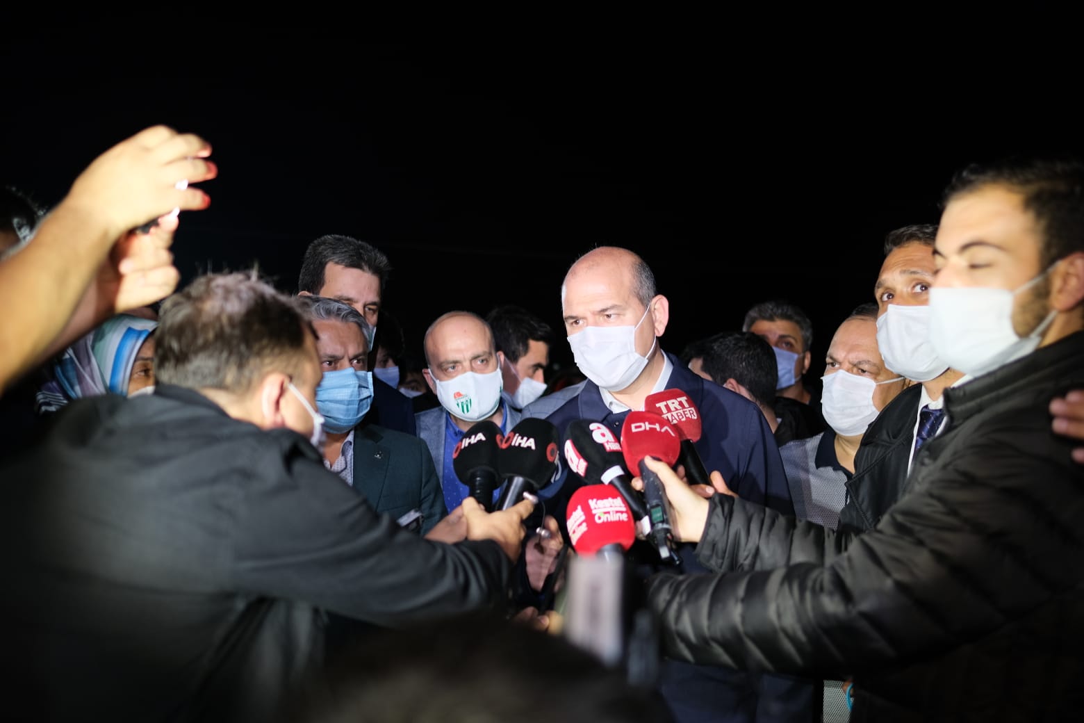 Erdoğan’ın talimatıyla Bursa’ya gelen Bakan Soylu’dan açıklama