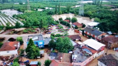 Kestel’de sel felaketi