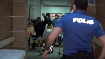 Sedyedeki yaralıyı yumruklayan kardeşler adliyeye sevk edildi!