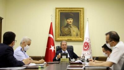 MSB duyurdu: Bakan Akar, NATO Genel Sekreteri Stoltenberg ile görüştü