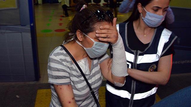 Eski erkek arkadaşının yüzüne kezzap atmıştı… Testi pozitif çıktı