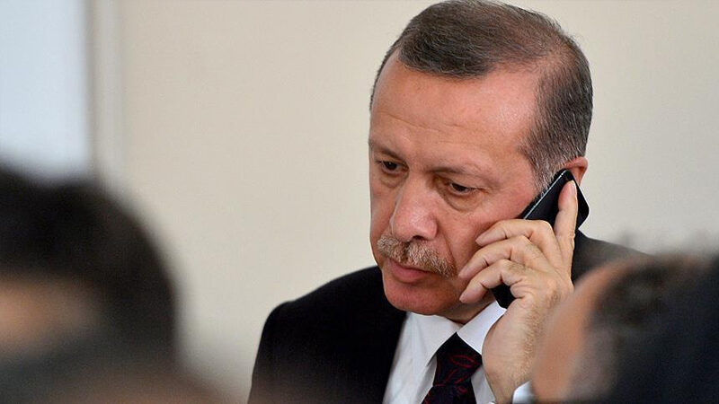 Cumhurbaşkanı Recep Tayyip Erdoğan, Bursa'nın Kestel ilçesinde aşırı yağışın yol