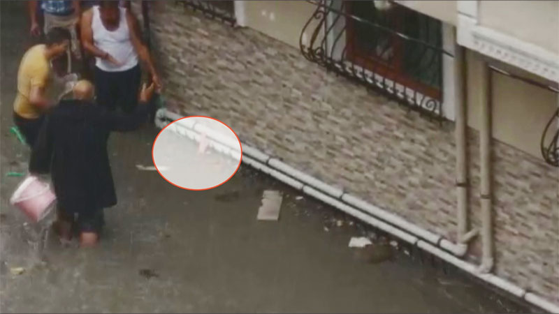 Bordumdan mucize kurtuluş! İşte o anlar…