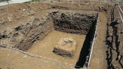 Traktörün çapası ‘tarihe’ takıldı