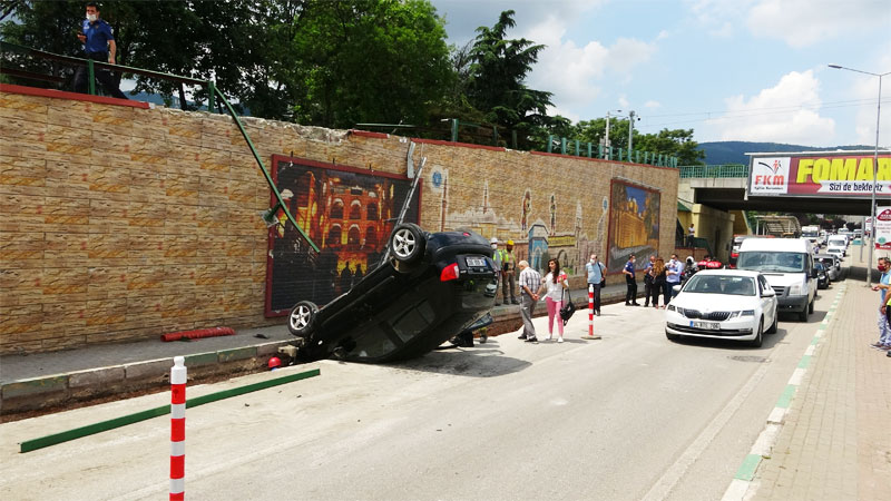 Bursa’da feci kaza