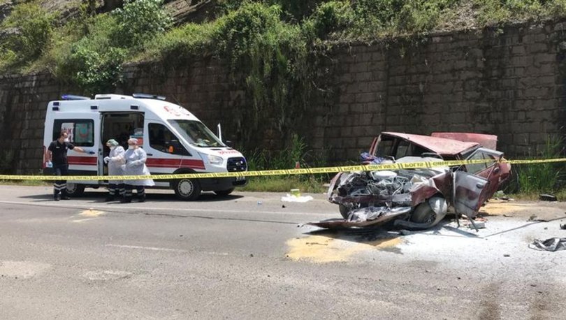 Karı-kocayı ayıran feci kaza!