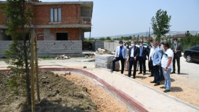 Akhisar Mahallesine değer katan çalışmalar sürüyor