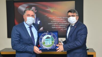 Başkan Yılamaz’dan Tazegül’e hayırlı olsun ziyareti