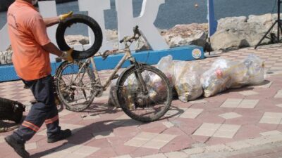 Yer: Bursa… Hepsi denizden çıktı! Bisiklet bile var…