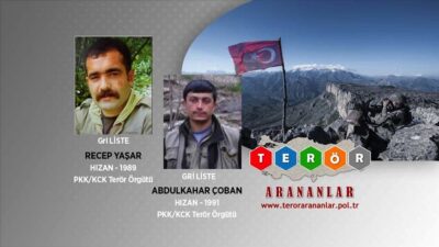 İçişleri açıkladı! Gri listedeki teröristler öldürüldü