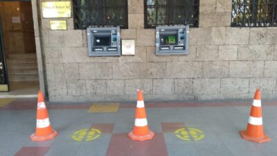 Bursa Büyükşehir Belediyesinden sosyal mesafe ayarı