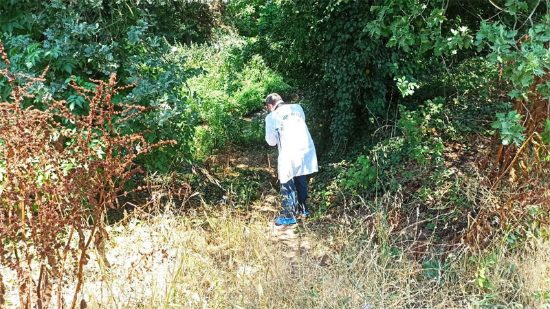 Bursa’da tarlada ceset bulundu