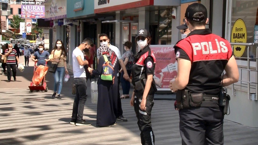 Bursa polisi ’Maskesiz’ kuş uçurtmuyor