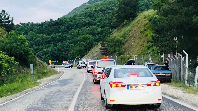 Dağ yöresinde her hafta sonu aynı çile