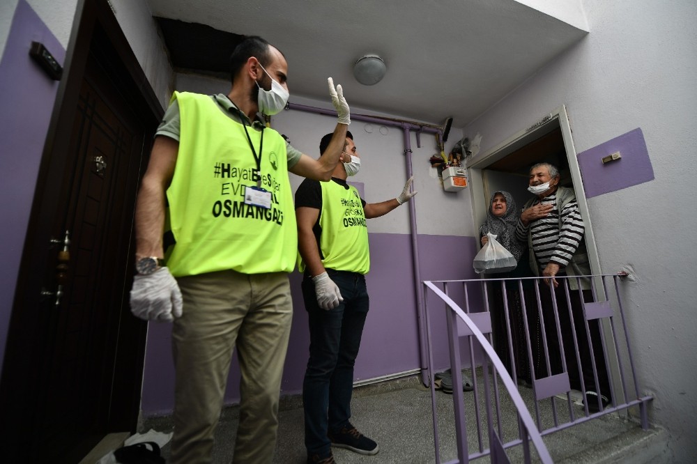 Bursa’da 10 günde 24 bin 666 sosyal destek