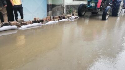 Bursa’da sel baskını