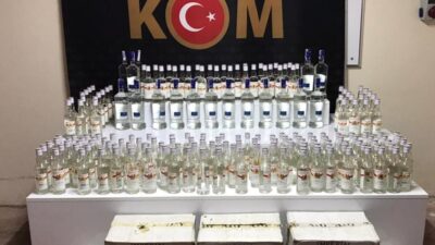 Bursa’da sigara imalathanesi ve kaçak içki depolarına baskın