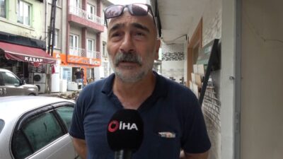 Bursa’da sel sularına kapılan kadını kurtaran adam konuştu