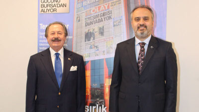 Büyükşehir Belediye Başkanı Alinur Aktaş’tan Olay Medya’ya ziyaret