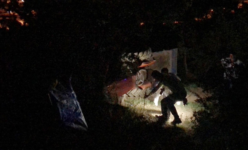 Bursa’da traktör devrildi: 1 ölü