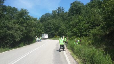 Saloni’den çevre temizliği