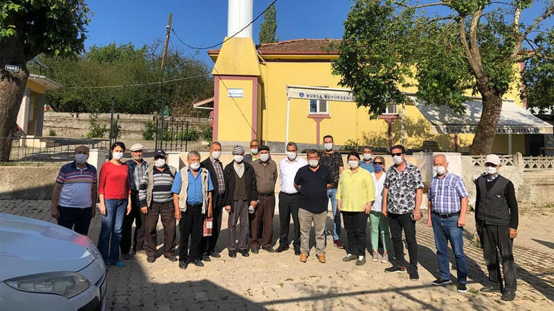 ‘Çiftçinin sesini duyun’ CHP İl Başkanı İsmet Karaca, İznik'te selden sonra dolu yağışına